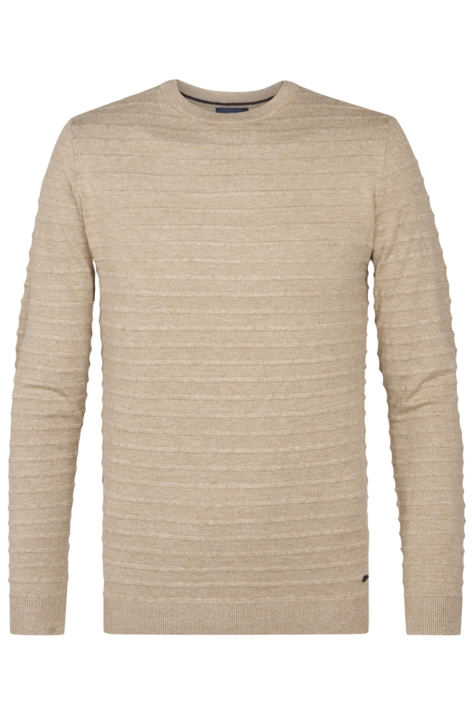 KNITTED SWEATER THORNEWOOD M 3050 KWR269 7146 Tan
